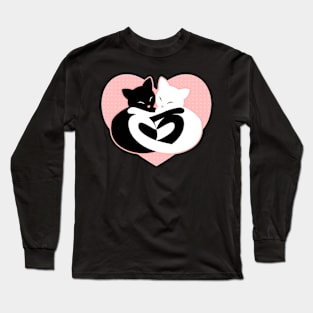 Balanced Feline Love Long Sleeve T-Shirt